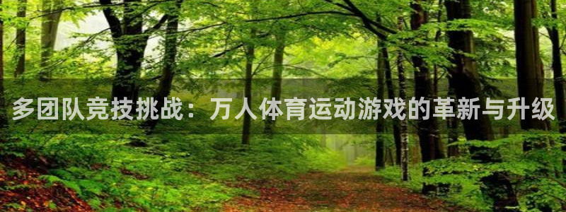 k1体育娱乐：多团队竞技挑战：万人体育运动游戏的革新与升级