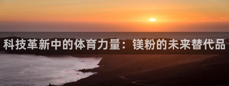 k1体育网站登录官网：科技革新中的体育力量：镁粉的未来替代品