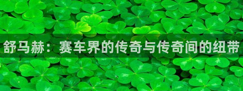 k1体育十年登录入口：舒马赫：赛车界的传奇与传奇间的纽带